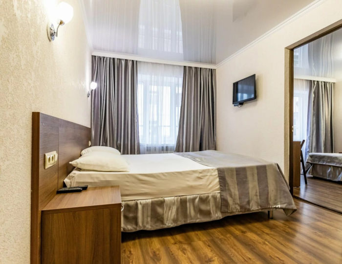 СТАНДАРТНЫЙ 4-МЕСТНЫЙ 2-КОМНАТНЫЙ (КОРПУС № 1) - Санаторий «Русь» Геленджик