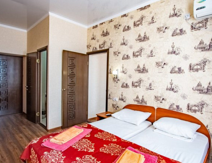 ЭКОНОМ 4-МЕСТНЫЙ 2-КОМНАТНЫЙ (БЕЗ БАЛКОНА, КОРПУС № 4) - Санаторий «Русь» Геленджик